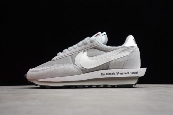Fragment x Sacai x Nike LDWaffle   Wolf Grey   DH2684-001 - Image 2