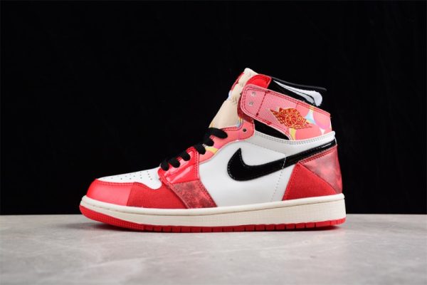 Jordan 1 High OG Spider-Man Across the Spider-Verse (GS) DV1748-601 - Image 2