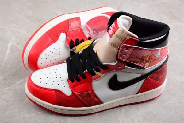 Jordan 1 High OG Spider-Man Across the Spider-Verse (GS) DV1748-601 - Image 5