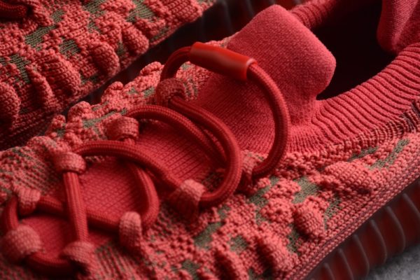 adidas Yeezy 350 V2 CMPCT Slate Red(SP batch) GW6945 - Image 2