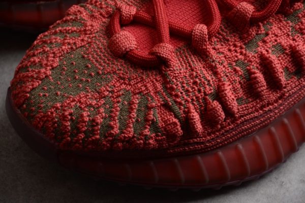 adidas Yeezy 350 V2 CMPCT Slate Red(SP batch) GW6945 - Image 3