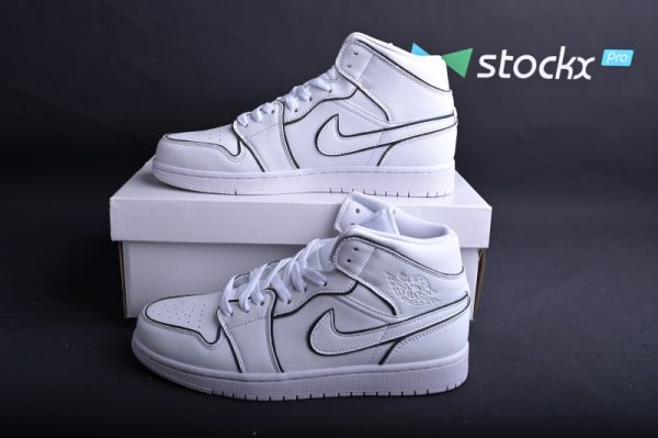 Jordan 1 Mid Iridescent Reflective White (W) CK6587-100