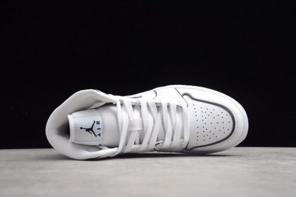 Jordan 1 Mid Iridescent Reflective White (W) CK6587-100 - Image 3