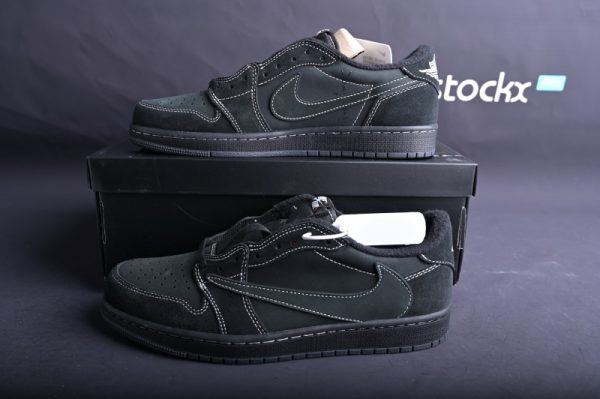 Jordan 1 Retro Low OG SP Travis Scott Black Phantom (Retail Batch) DM7866-001