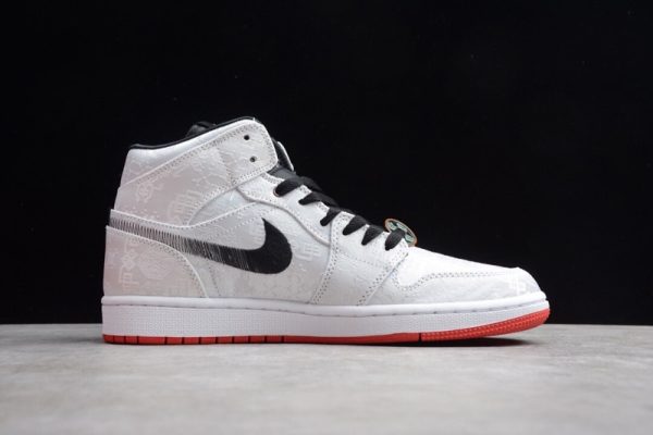 Jordan 1 Mid SE Fearless Edison Chen CLOT (SP batch)CU2804-100 - Image 4