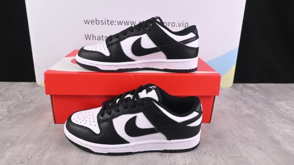 Nike Dunk Low Retro White Black Panda (2021) DD1391-100 - Image 2
