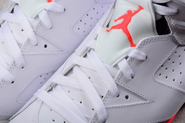 Jordan 6 Retro Infrared White (2014)(SP Batch) 384664-123 - Image 2