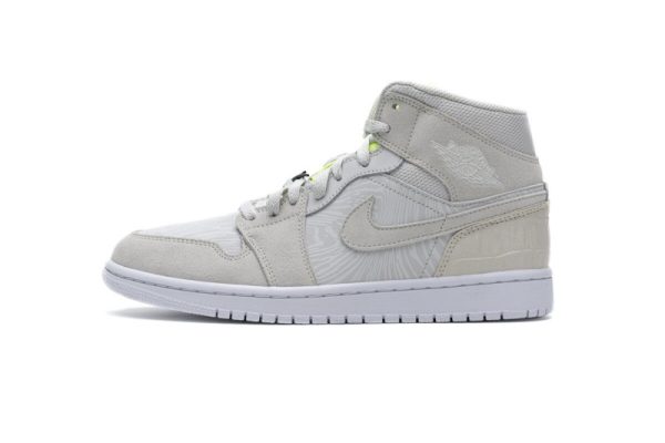 Jordan 1 Mid Vast Grey Ghost Green (W) CV3018--001