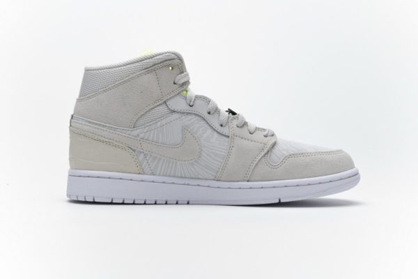 Jordan 1 Mid Vast Grey Ghost Green (W) CV3018--001 - Image 4
