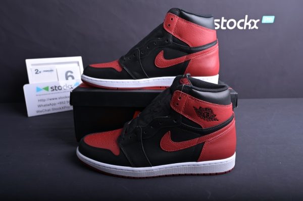 Jordan 1 Retro Bred  Banned  (2016) (SP batch)555088-001