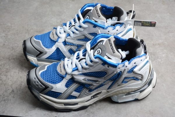Ba***ci*ga Runner Blue Grey 677402-W3RB3-4912 1:1(SP batch) - Image 5