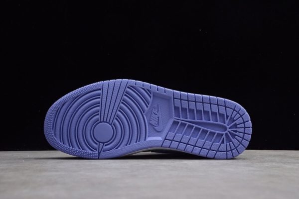 Jordan 1 Mid Purple Aqua (GS)  554725-500 - Image 4