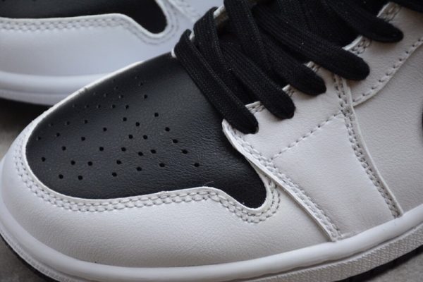 Jordan 1 Mid Reverse Black Toe (W) BQ6472-101 - Image 2