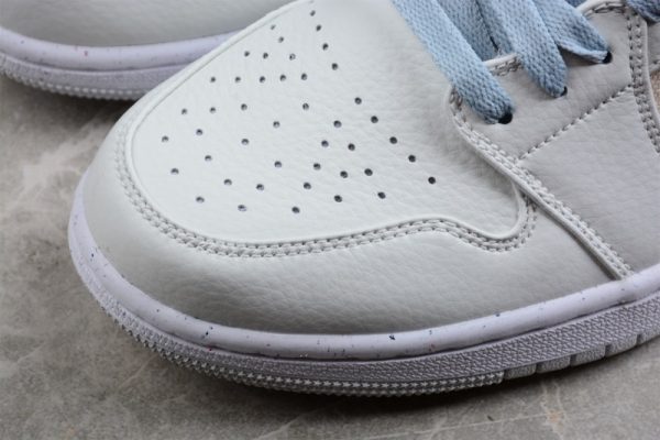 Jordan 1 Low Canvas Grey Cream (W) DQ4151-500 - Image 3