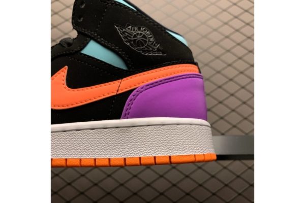 Air Jordan 1 Mid GS Candy 554725-083 - Image 4