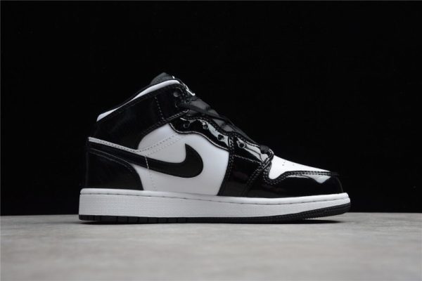 Jordan 1 Mid SE All-Star Carbon Fiber (2021) (GS) DD2192-001 - Image 4