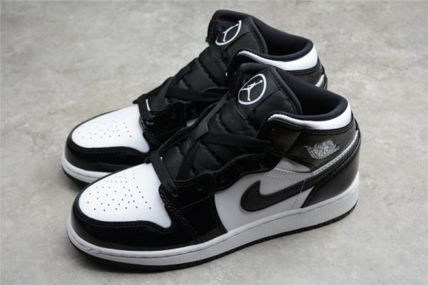 Jordan 1 Mid SE All-Star Carbon Fiber (2021) (GS) DD2192-001 - Image 5
