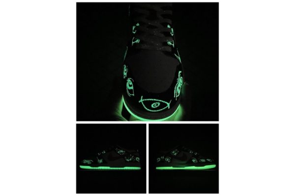 Nike Dunk Low PRM Halloween (2021)  DD3357-100 (SP batch) - Image 4