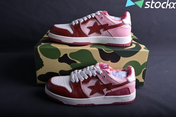 A Bathing Ape Bape SK8 Sta ABC Camo Pink (2022)(SP batch) 1I30-291-005/1I30-191-006