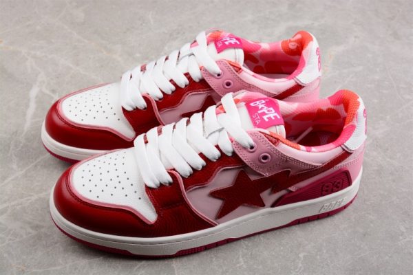 A Bathing Ape Bape SK8 Sta ABC Camo Pink (2022)(SP batch) 1I30-291-005/1I30-191-006 - Image 5