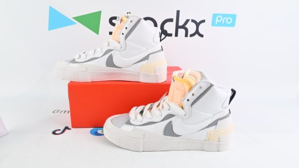 Nike Blazer Mid sacai White Grey BV0072-100