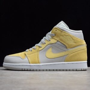 Jordan 1 Mid Mixed Textures Yellow DA4666-001