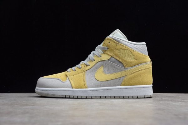 Jordan 1 Mid Mixed Textures Yellow DA4666-001