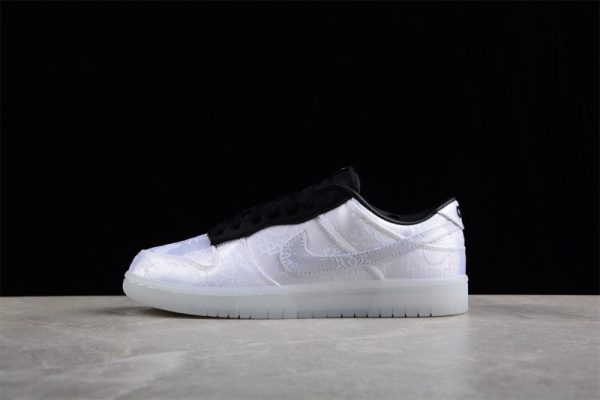 Nike Dunk Low CLOT Fragment White FN0315-110 - Image 2