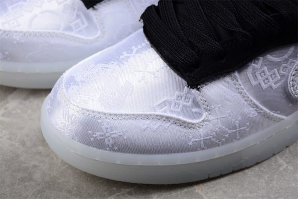 Nike Dunk Low CLOT Fragment White FN0315-110 - Image 4