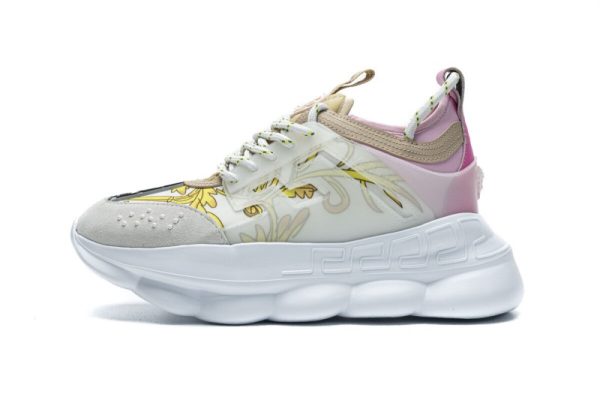 Versace CHAIN REACTION White Grey Pink(SP Batch) - Image 4