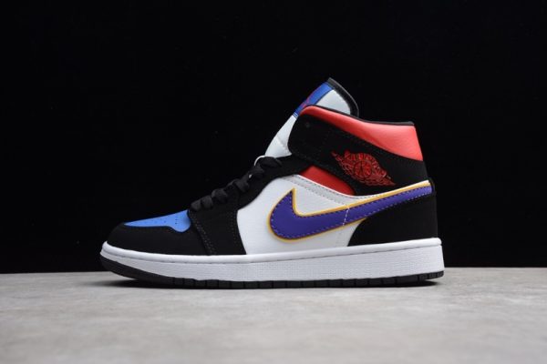 Jordan 1 Mid Lakers Top 3 852542-005 - Image 2