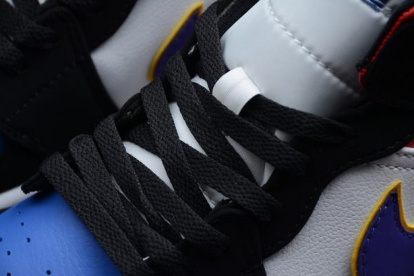 Jordan 1 Mid Lakers Top 3 852542-005 - Image 3