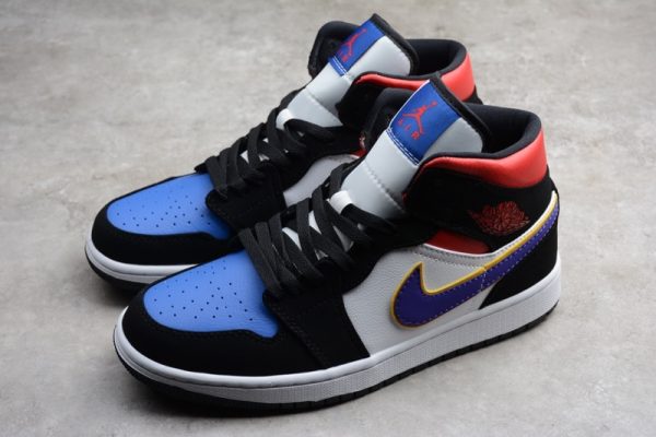 Jordan 1 Mid Lakers Top 3 852542-005 - Image 5