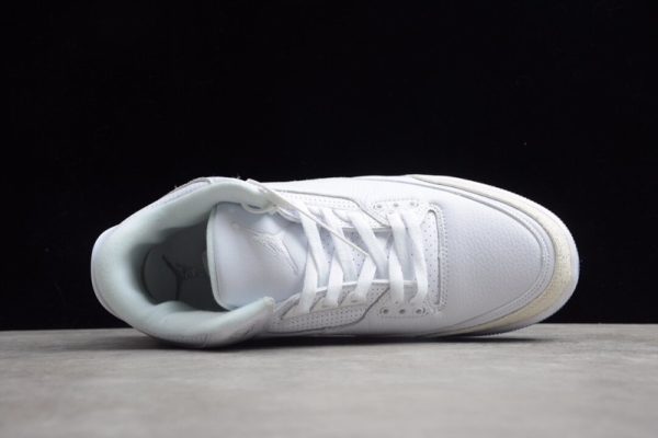 Jordan 3 Retro Pure White (2018)(SP Batch) 136064-111 - Image 2