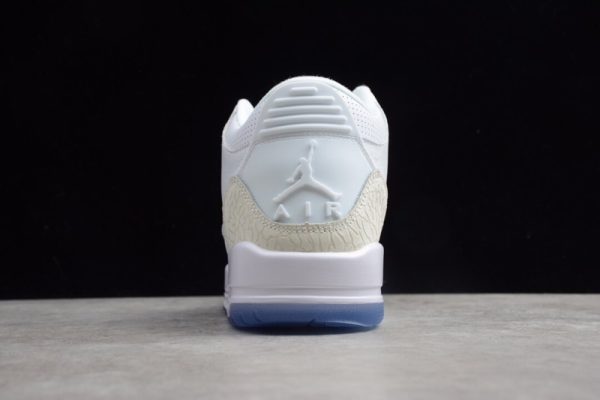 Jordan 3 Retro Pure White (2018)(SP Batch) 136064-111 - Image 3