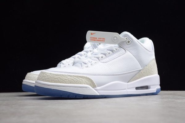 Jordan 3 Retro Pure White (2018)(SP Batch) 136064-111 - Image 4