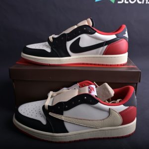 Travis Scott x Fragment Design x Air Jordan 1 Low Red (SP Batch)