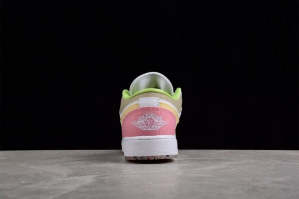 Jordan 1 Low Pastel Grind Vivid Green (GS) DJ0341-100 - Image 5