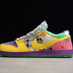 Nike SB Dunk Low Pro IW Purple Yellow-Violet-Pink 318403-137