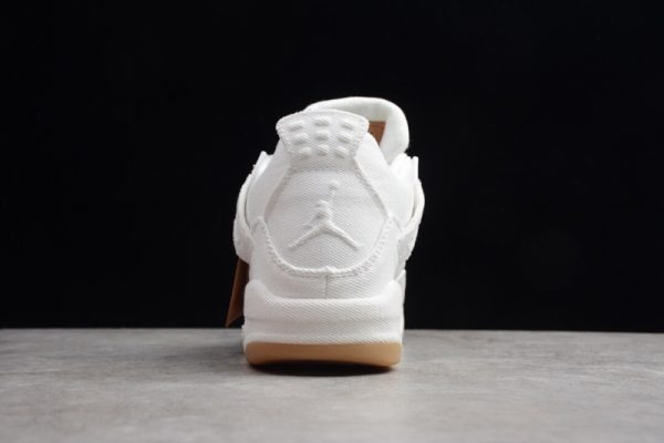 Jordan 4 Retro Levi's White AO2571-100 - Image 5