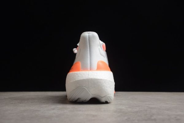 adidas Ultra Boost Light White Black Solar Red HQ6351 - Image 5