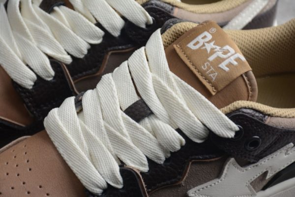 A Bathing Ape Bape SK8 Sta Brown Ivory (SP batch)001FWH801013_BEI_A - Image 3