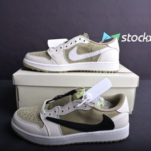 Jordan 1 Retro Low Golf Travis Scott Neutral Olive(SP Batch)FZ3124-200