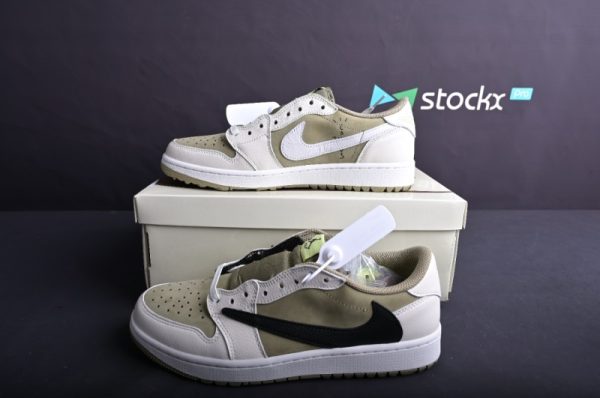 Jordan 1 Retro Low Golf Travis Scott Neutral Olive(SP Batch)FZ3124-200