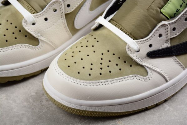 Jordan 1 Retro Low Golf Travis Scott Neutral Olive(SP Batch)FZ3124-200 - Image 5