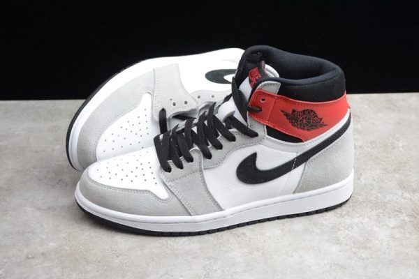 Air Jordan 1 High Smoke Grey Red(SP batch) 555088-126 - Image 5
