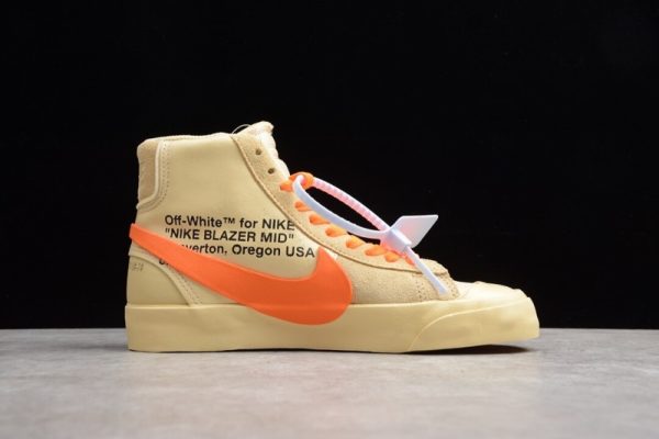 Nike Blazer Mid Off-White All Hallow's Eve(Retail Batch) AA3832-700 - Image 4