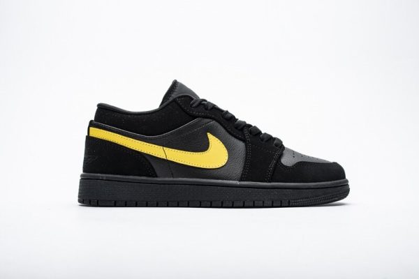 Jordan 1 Low Black Gold 553558-071 - Image 3