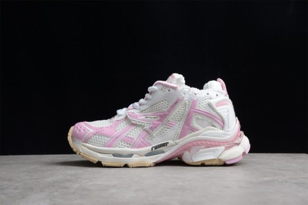 Ba***ci*ga Runner Pink White 677402-W3RB3-9059 1:1(SP batch)