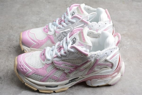 Ba***ci*ga Runner Pink White 677402-W3RB3-9059 1:1(SP batch) - Image 4